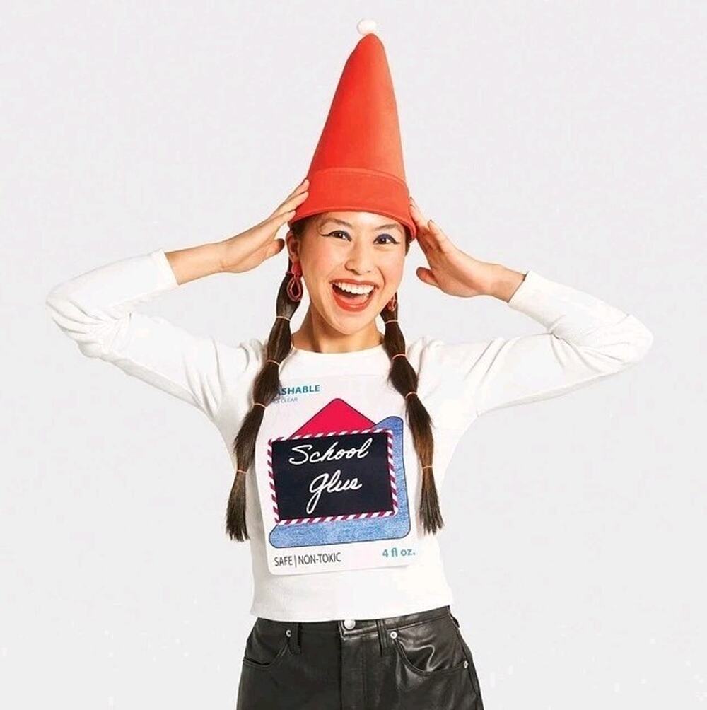 Hyde & EEK! Boutique Adult Glue Halloween Costume Kit One Size Fits Most